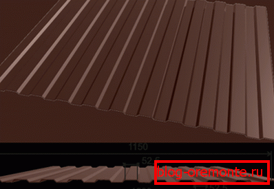 Professionelles Blatt mit einer Lack- und Lackschicht der Marke C8