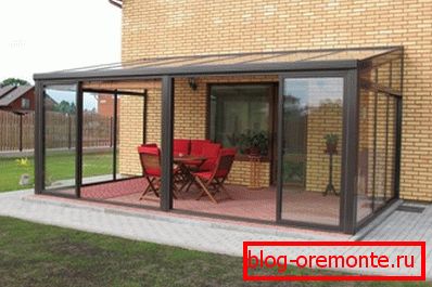 Gehostete Veranda