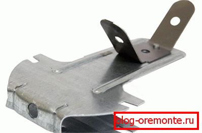 Ankeraufhängung für Gipskartonplatten Ankeraufhängung für Gipskartonplatten