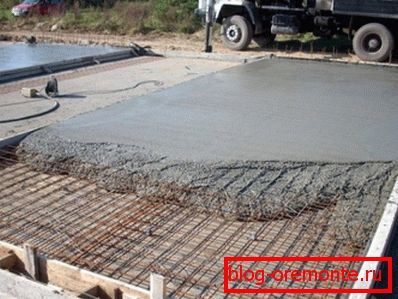 Betonüberlappung Betonüberlappung
