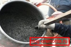 Eine große Menge Beton erfordert einen professionelleren Ansatz. Eine große Menge Beton erfordert einen professionelleren Ansatz.