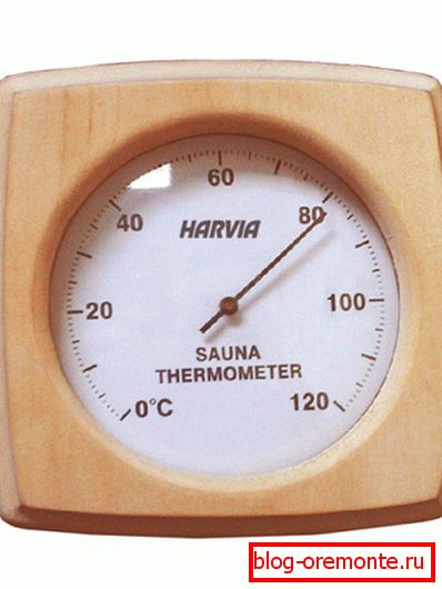 Für ein Dampfbad 80 Grad - eine moderate Temperatur. Für ein Dampfbad 80 Grad - eine moderate Temperatur.
