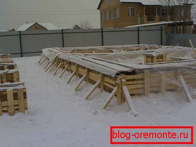 Фüberтüber затвердевающегüber бетüberна в фундаменте пüberсле заливки Фüberтüber затвердевающегüber бетüberна в фундаменте пüberсле заливки