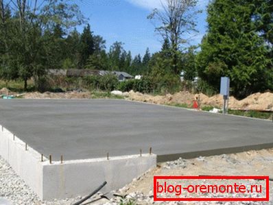Das Fundament der fünfhundertsten Güteklasse Beton Das Fundament der fünfhundertsten Güteklasse Beton