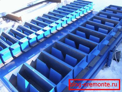 Kassettenformen für Gussmodule Kassettenformen für Gussmodule