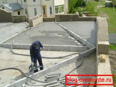 Dünner Beton
