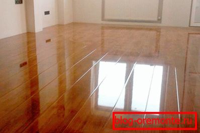 Klassische Laminatinstallation