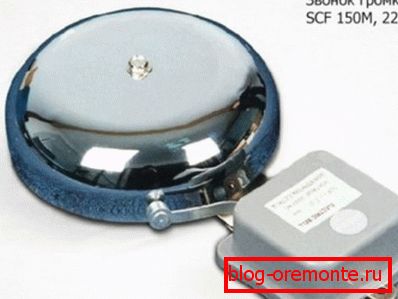 Elektrische Glocke hämmern Elektrische Glocke hämmern