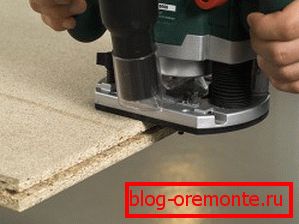 Sampling-Slot-Router Einbau von Innenschiebetüren