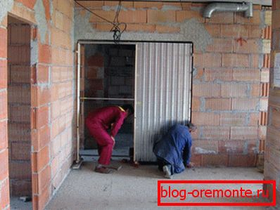 Innenschiebetüren: Einbau Einbau von Schiebetüren