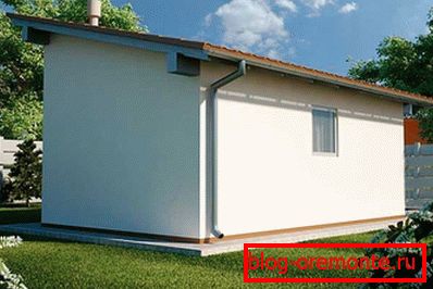 Schuppen Sie ein einziges Dach