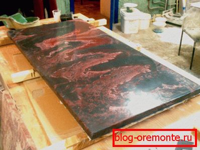 Künstliche Marmorplatte Künstliche Marmorplatte