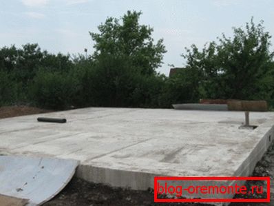 Plattenfundament für Porenbeton Plattenfundament für Porenbeton