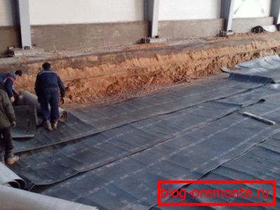 Betonheizung durch Thermomata. Betonheizung durch Thermomata.