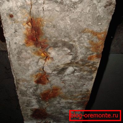 Korrosionsriss der Verstärkung Korrosionsriss der Verstärkung