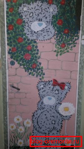 Bemalte Türen im Kinderzimmer