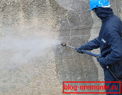 Verwenden Sie unter Druck stehendes Wasser