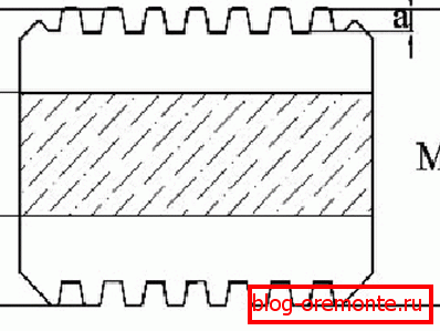 Schematische Darstellung des Profilelements.