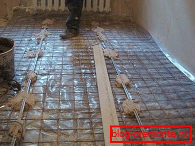Stahlgitter mit Leitbaken Stahlgitter mit Leitbaken