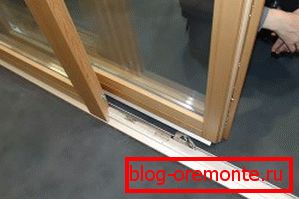 Glastür für Saunen