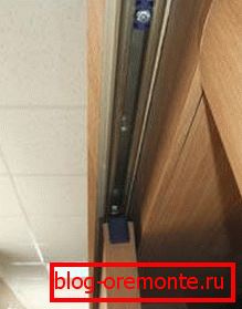 Glastüren zum Bad