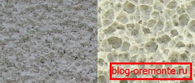 Die Struktur von Schaum und Porenbeton. Die Struktur von Schaum und Porenbeton.